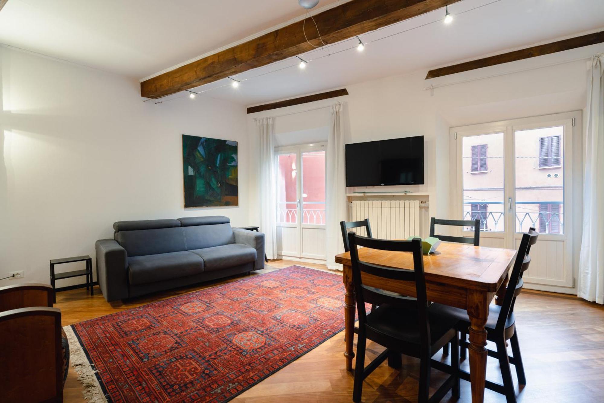 Palazzo Rialto Antique Apartment Bologna Luaran gambar